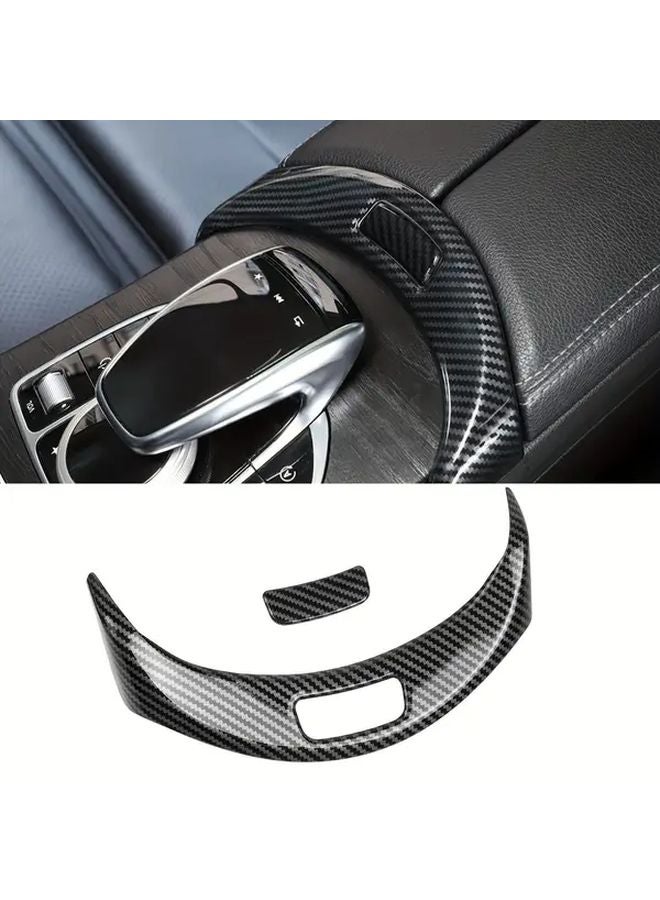 غطاء زر مفتاح صندوق التخزين المركزي لمرسيدس W205 W253 لفئة C وفئة GLC - Image 2